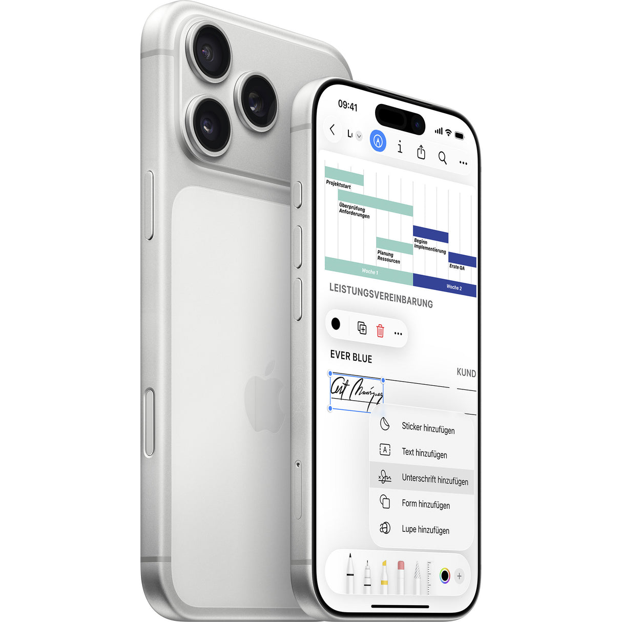 Apple iPhone 17 Pro 1TB Silber